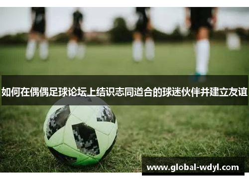 如何在偶偶足球论坛上结识志同道合的球迷伙伴并建立友谊 如何在偶偶足球论坛上结识志同道合的球迷伙伴并建立友谊