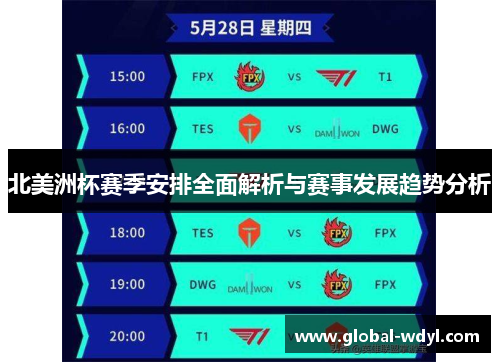 北美洲杯赛季安排全面解析与赛事发展趋势分析